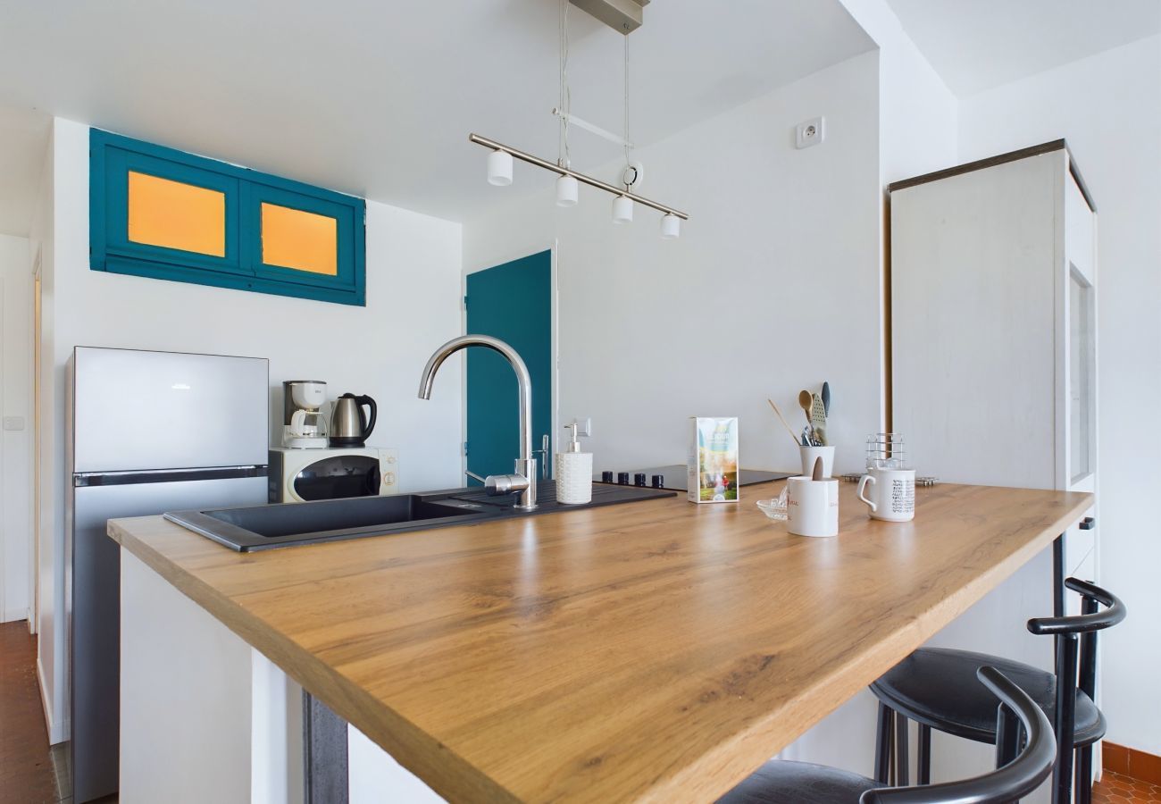 Apartamento en Saint-Hilaire-de-Riez - A 200m de la playa, piso para 4