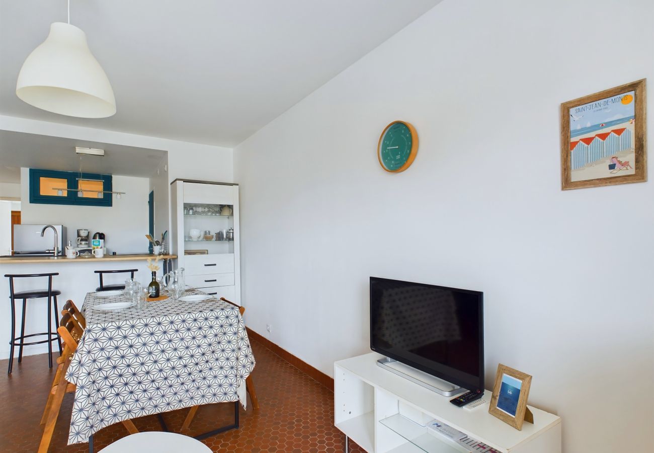 Apartamento en Saint-Hilaire-de-Riez - A 200m de la playa, piso para 4