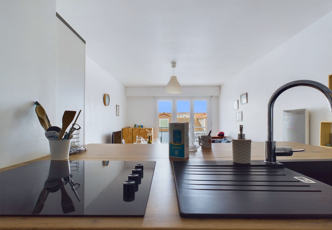Apartamento en Saint-Hilaire-de-Riez - A 200m de la playa, piso para 4