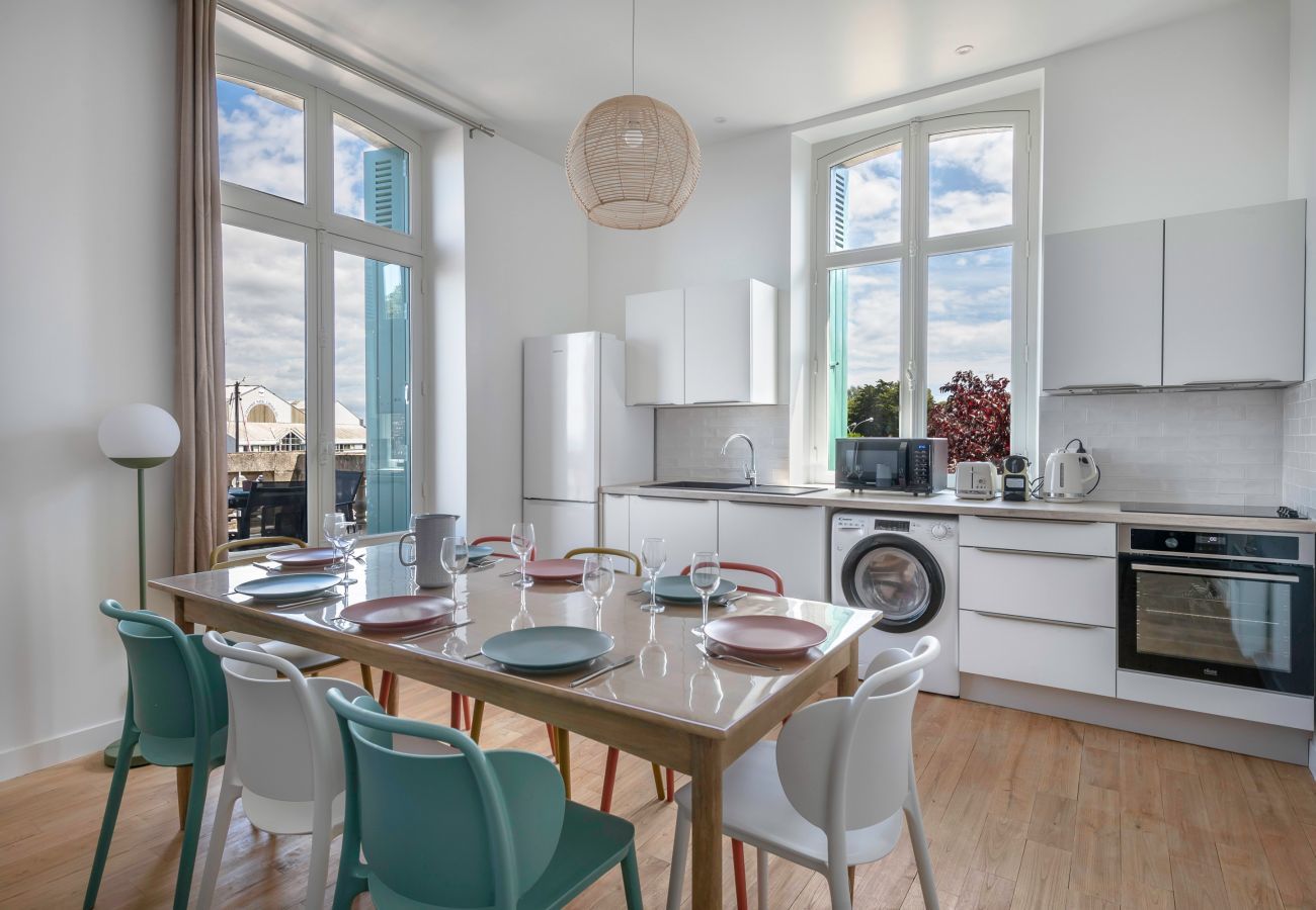 Apartamento en Le Croisic - Hermoso apartamento con vista al puerto de Croisic