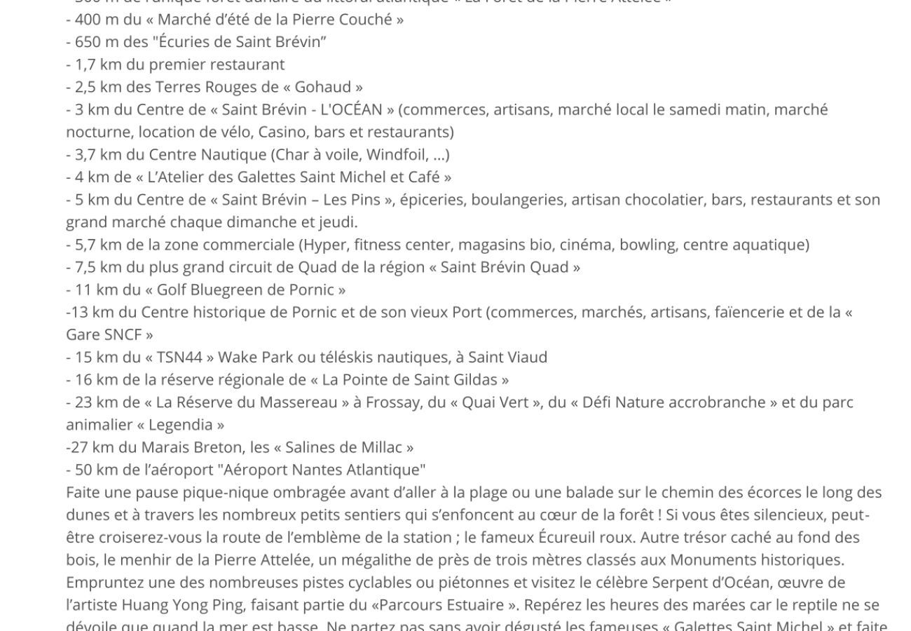 Casa en Saint-Brevin-les-Pins - Brévinoise para 6 personas a 100 m de la playa
