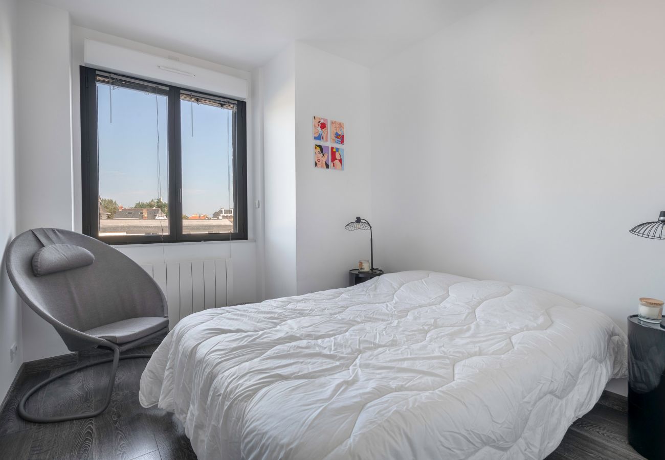 Apartamento en Le Pouliguen - Playa Nau, vista al mar, hermoso apartamento para 6