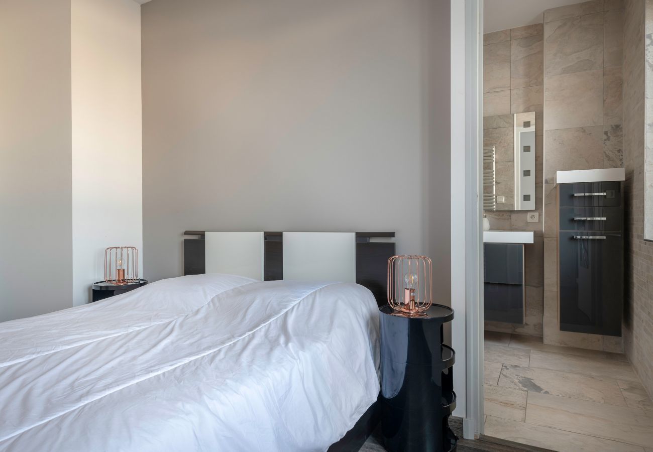 Apartamento en Le Pouliguen - Playa Nau, vista al mar, hermoso apartamento para 6