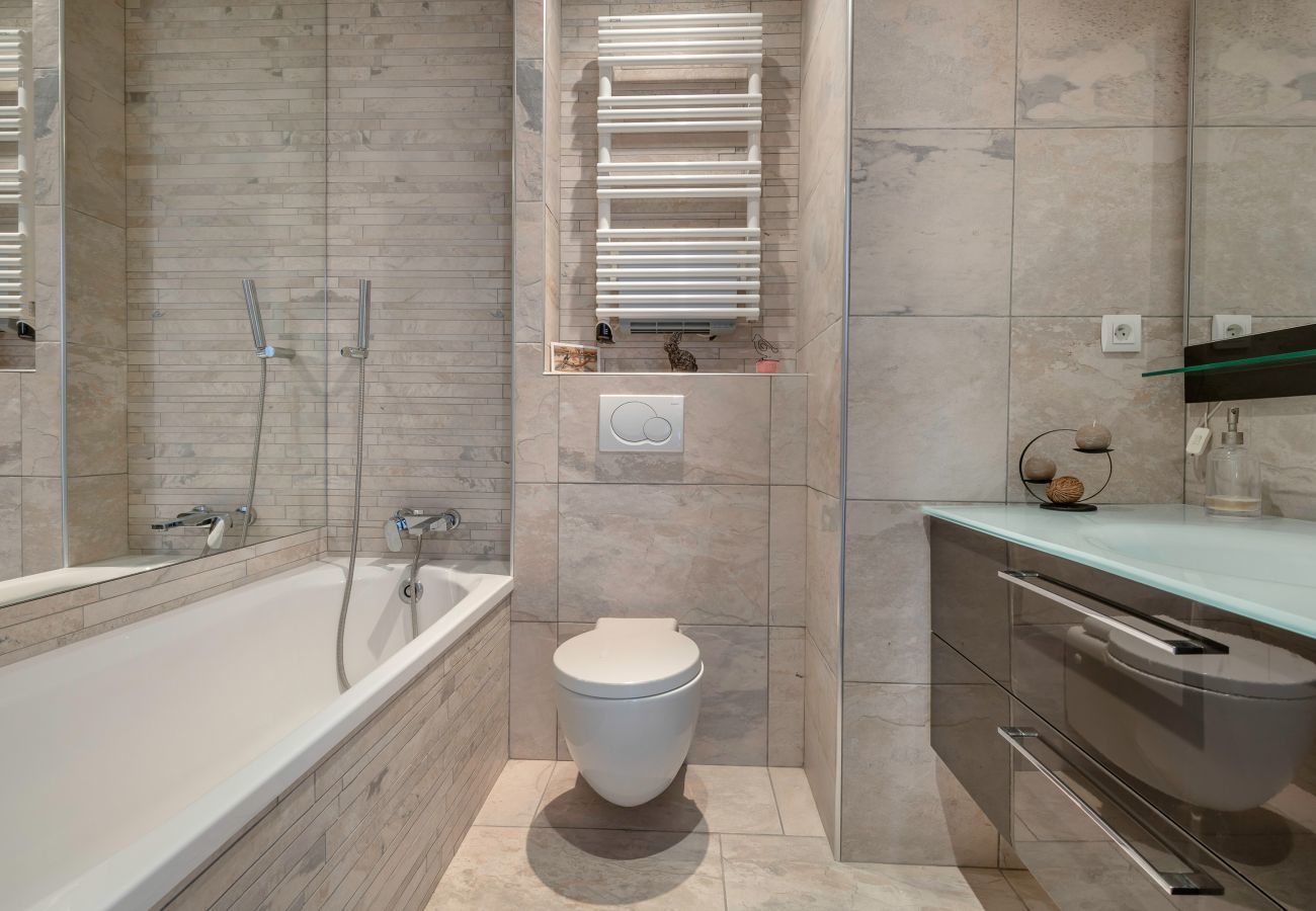 Apartamento en Le Pouliguen - Playa Nau, vista al mar, hermoso apartamento para 6