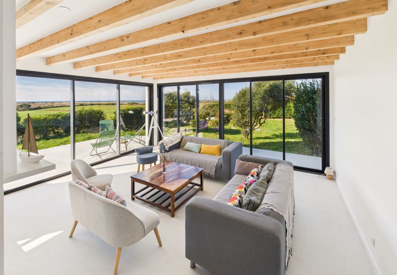 Casa en Tréguennec - Casa antigua- 10 personas- vista al mar