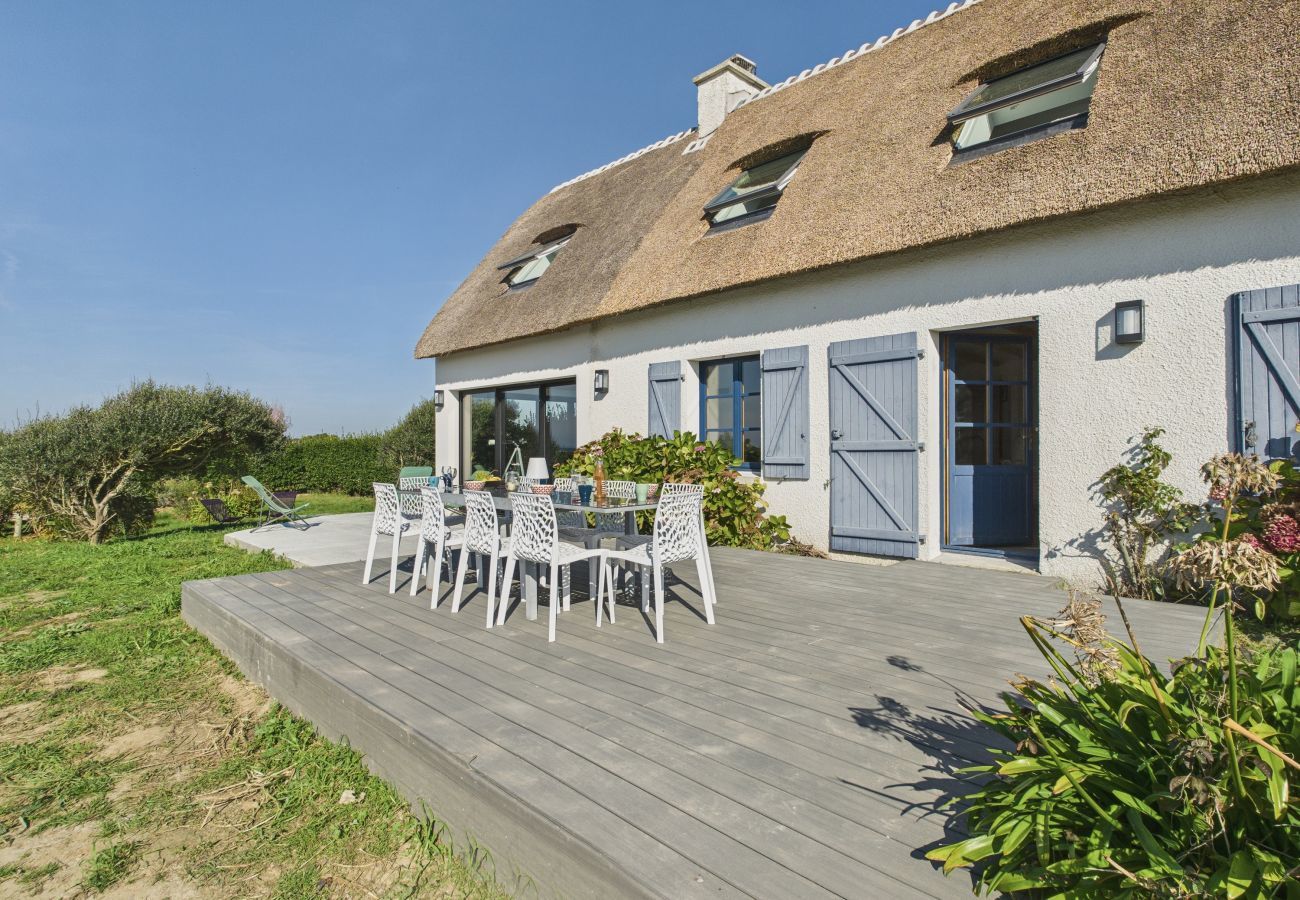 Casa en Tréguennec - Casa antigua- 10 personas- vista al mar