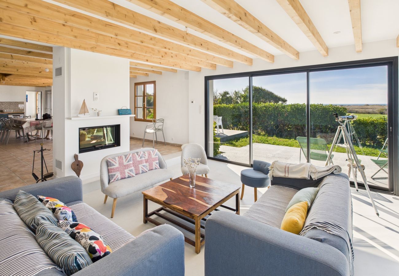 Casa en Tréguennec - Casa antigua- 10 personas- vista al mar