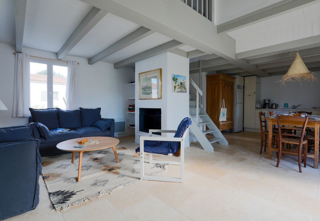 Casa en Saint-Clément-des-Baleines - Saint Clément - 400 m playa - Corazón del pueblo