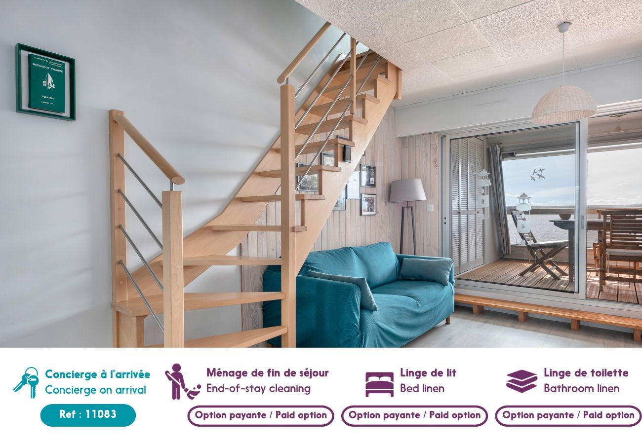Apartamento en Pornichet - Frente al mar, ático para 4