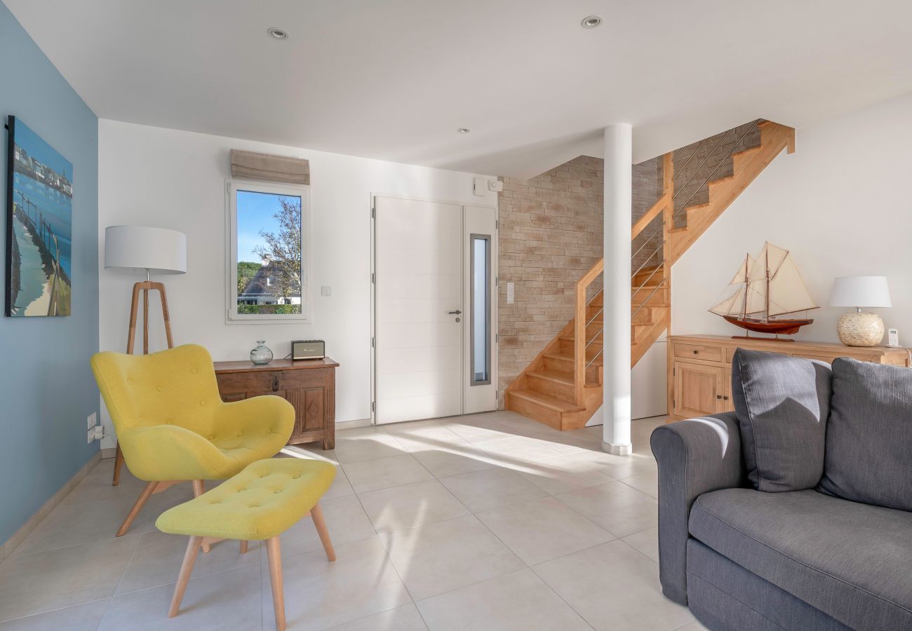 Casa en Arzon - A 300 m de la playa - Gran terraza - 8 personas