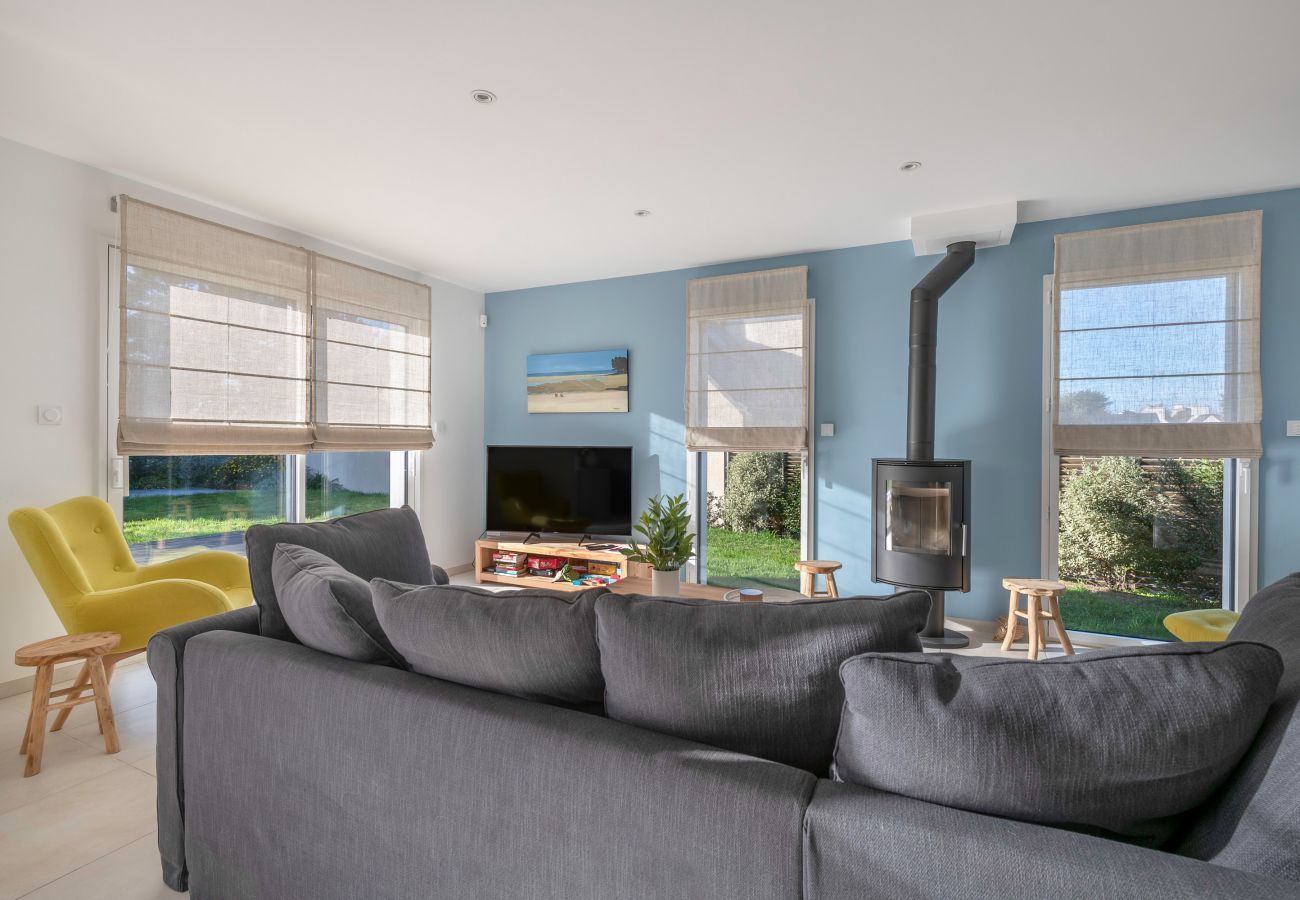 Casa en Arzon - A 300 m de la playa - Gran terraza - 8 personas