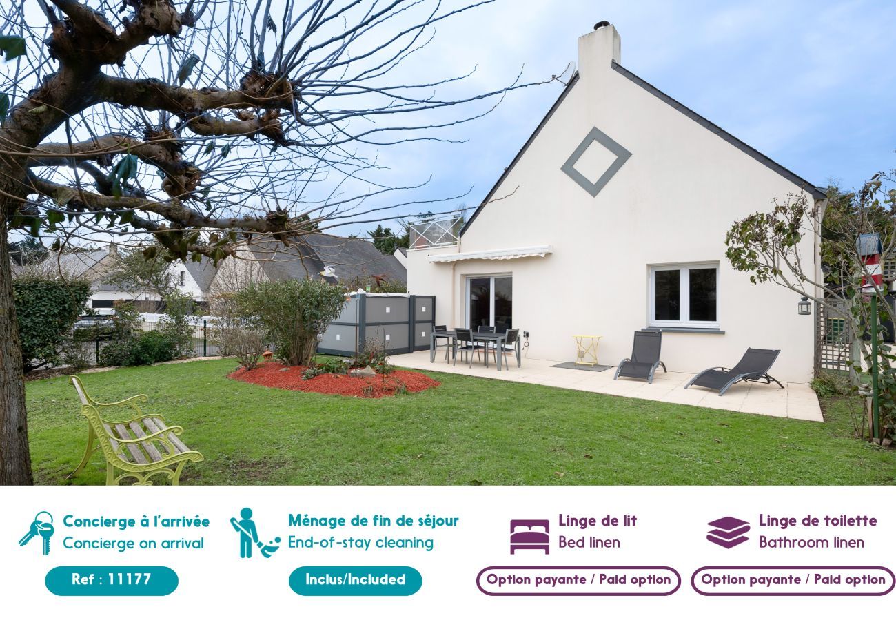 Casa en Le Pouliguen - Casa para 7 - 750m del puerto deportivo