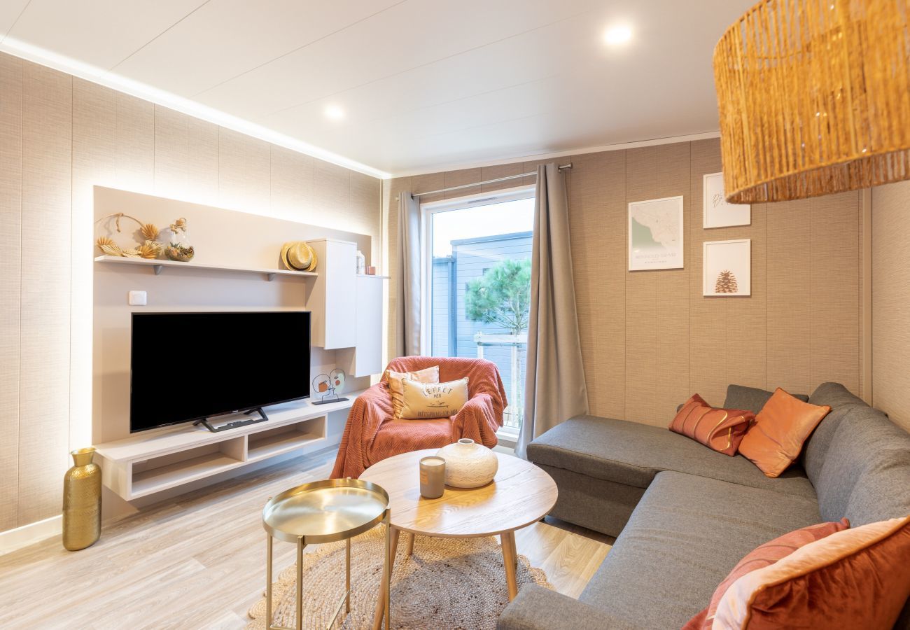 Chalet en Bretignolles-sur-Mer - Chalet para 6 - Finca con piscina climatizada
