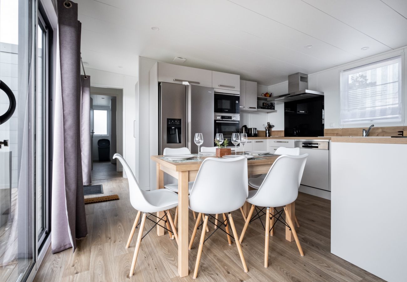 Chalet en Bretignolles-sur-Mer - Chalet con aire – piscina – 4 adultos – 2 niños