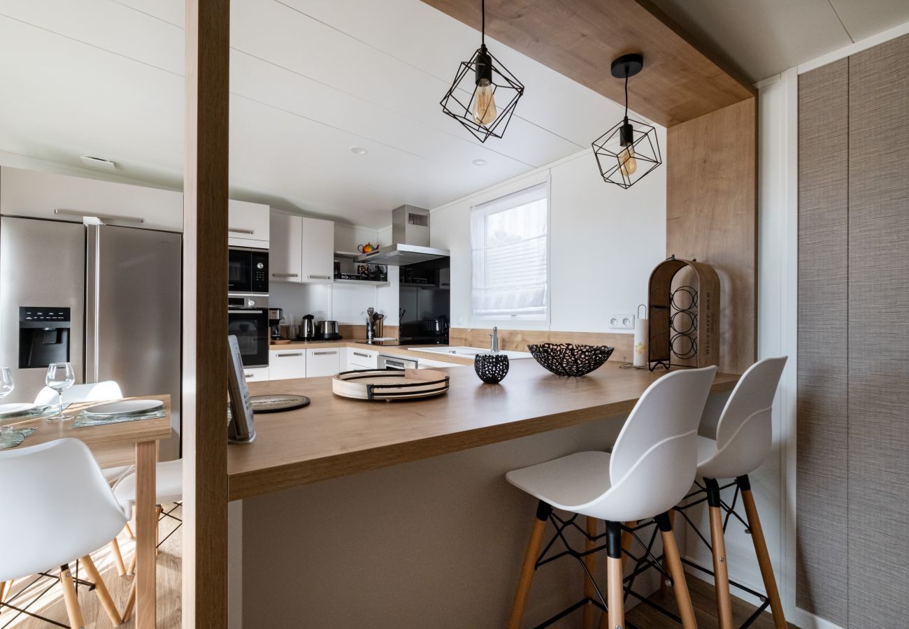 Chalet en Bretignolles-sur-Mer - Chalet con aire – piscina – 4 adultos – 2 niños