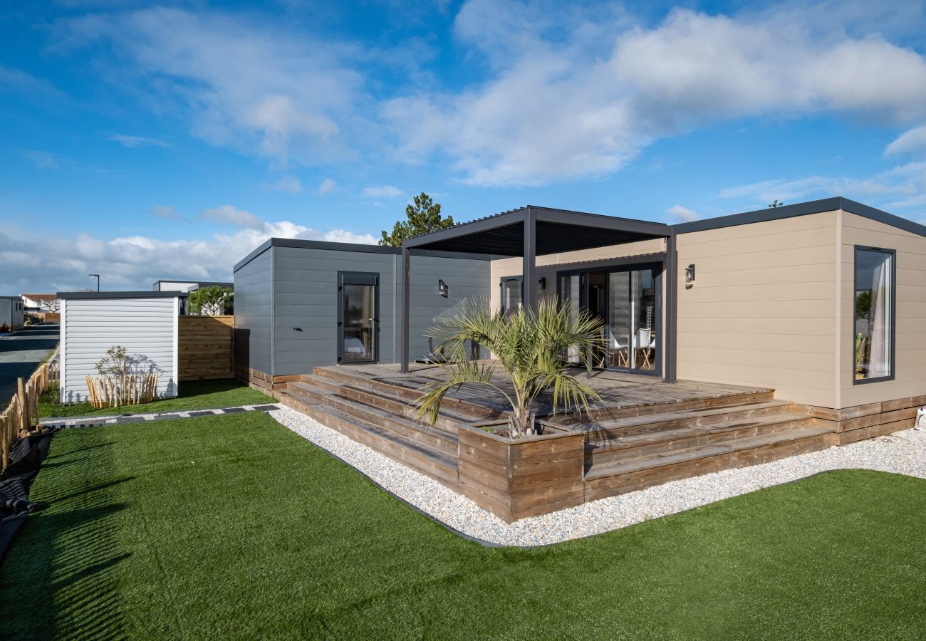 Chalet en Bretignolles-sur-Mer - Chalet con aire – piscina – 4 adultos – 2 niños