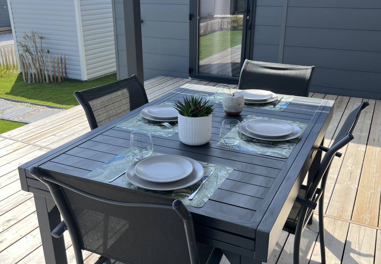 Chalet en Bretignolles-sur-Mer - Chalet con aire – piscina – 4 adultos – 2 niños
