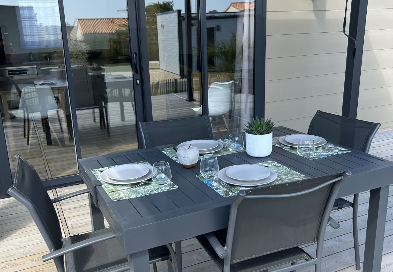 Chalet en Bretignolles-sur-Mer - Chalet con aire – piscina – 4 adultos – 2 niños