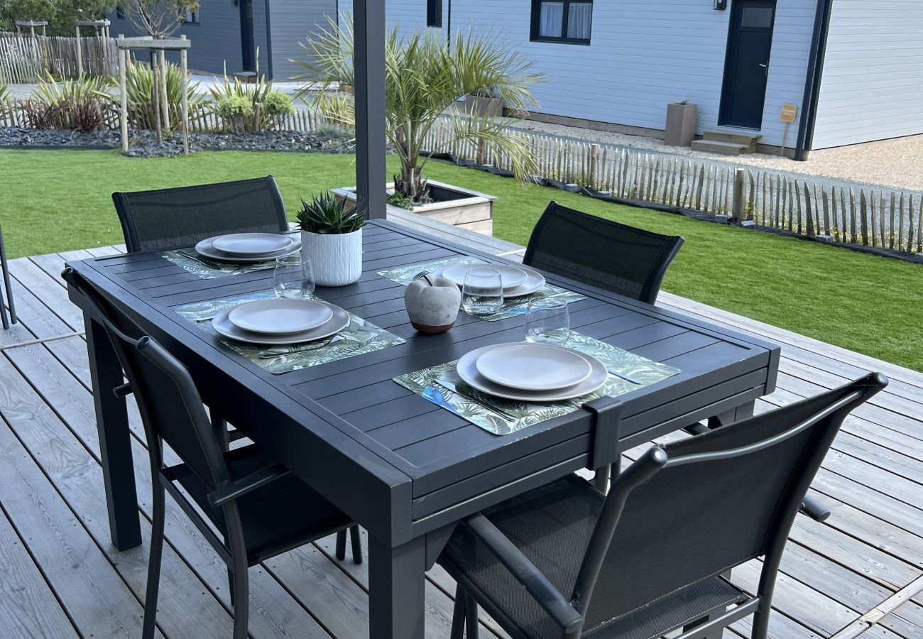 Chalet en Bretignolles-sur-Mer - Chalet con aire – piscina – 4 adultos – 2 niños