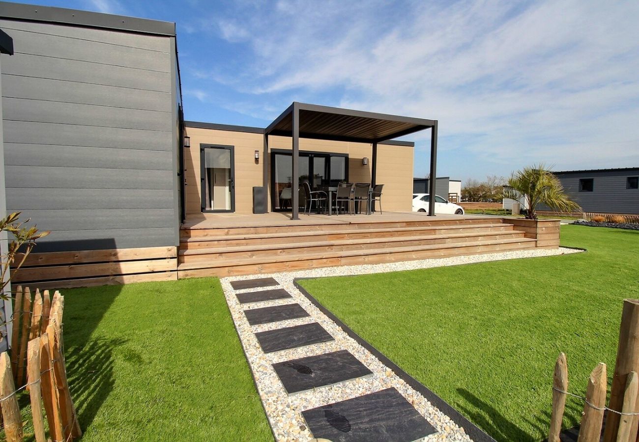 Chalet en Bretignolles-sur-Mer - Chalet con aire – piscina – 4 adultos – 2 niños
