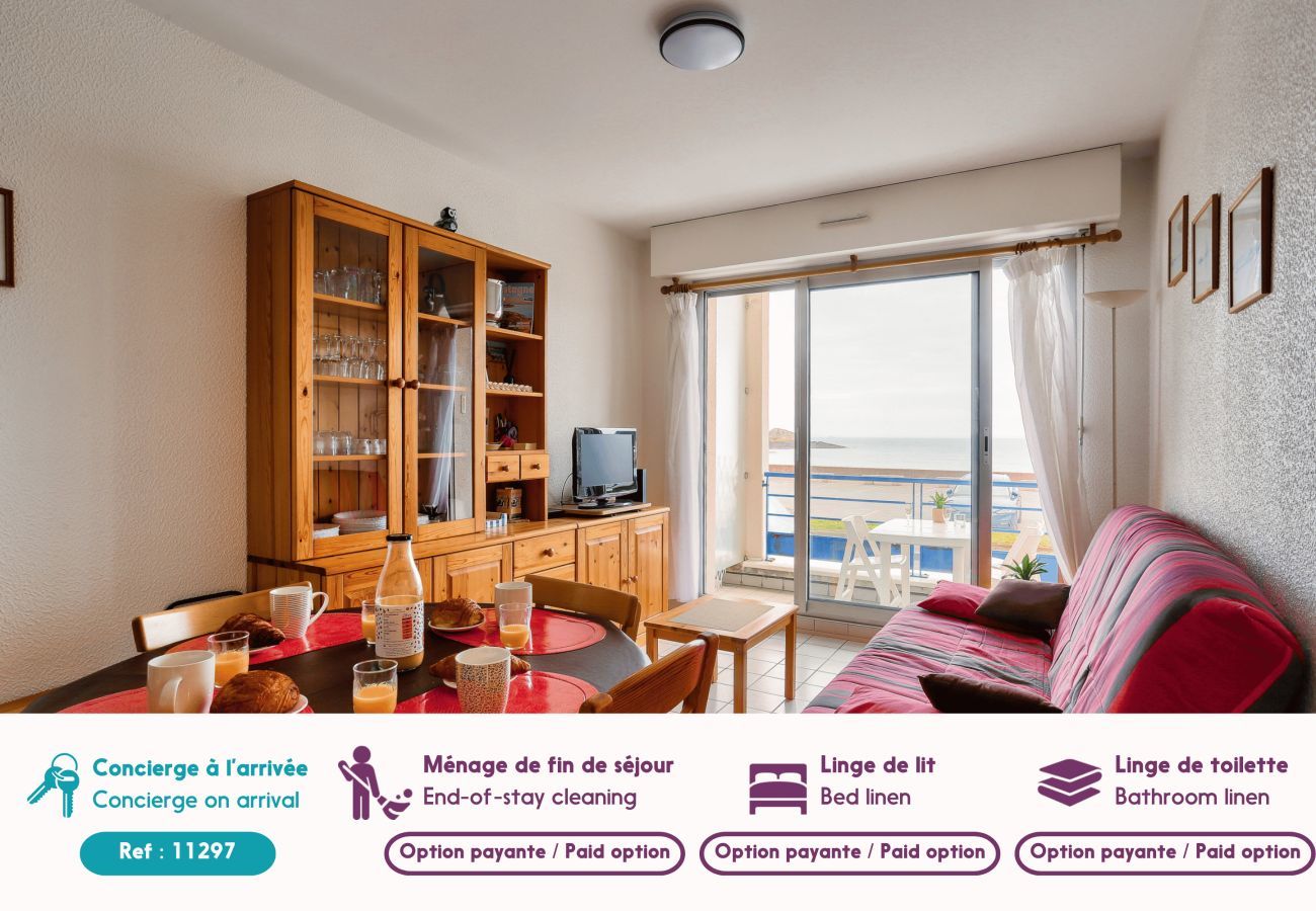 Apartamento en Erquy - a 85 m de la playa – para 2 adultos y 2 niños
