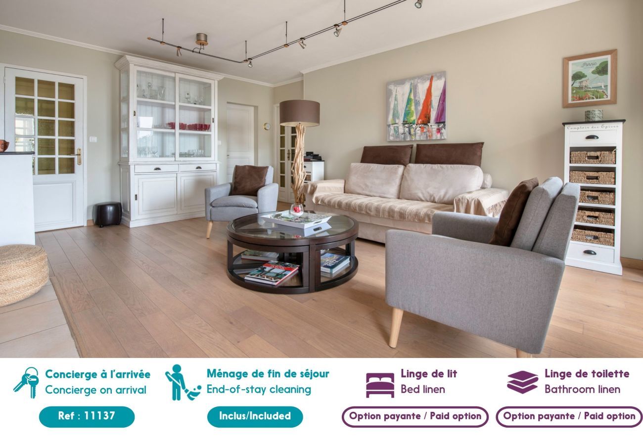 Apartamento en Pornic -  Apartamento frente al mar para 4 personas