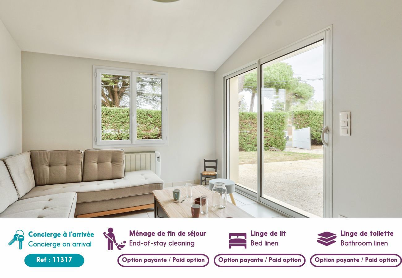 Casa en Saint-Hilaire-de-Riez - 600m de la playa- Gran casa con jardín para 8