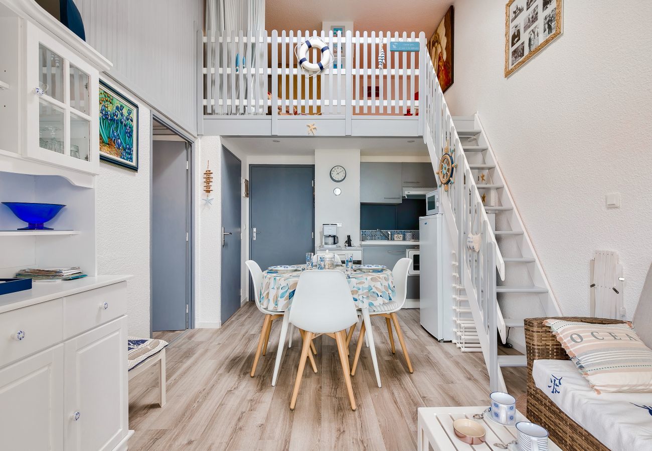 Apartamento en Saint-Hilaire-de-Riez - Frente al mar - Apartamento para 4 en la corniche