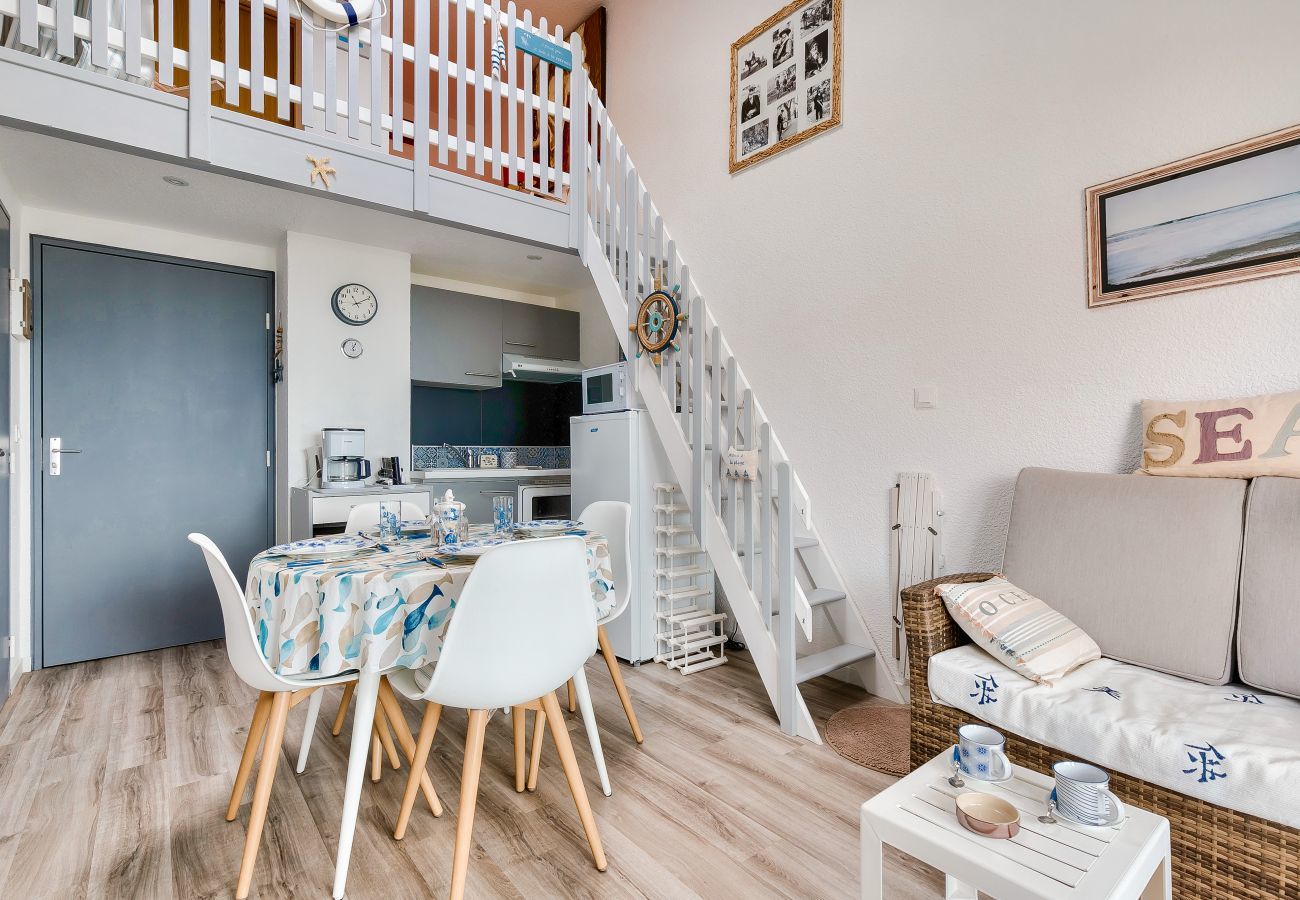 Apartamento en Saint-Hilaire-de-Riez - Frente al mar - Apartamento para 4 en la corniche
