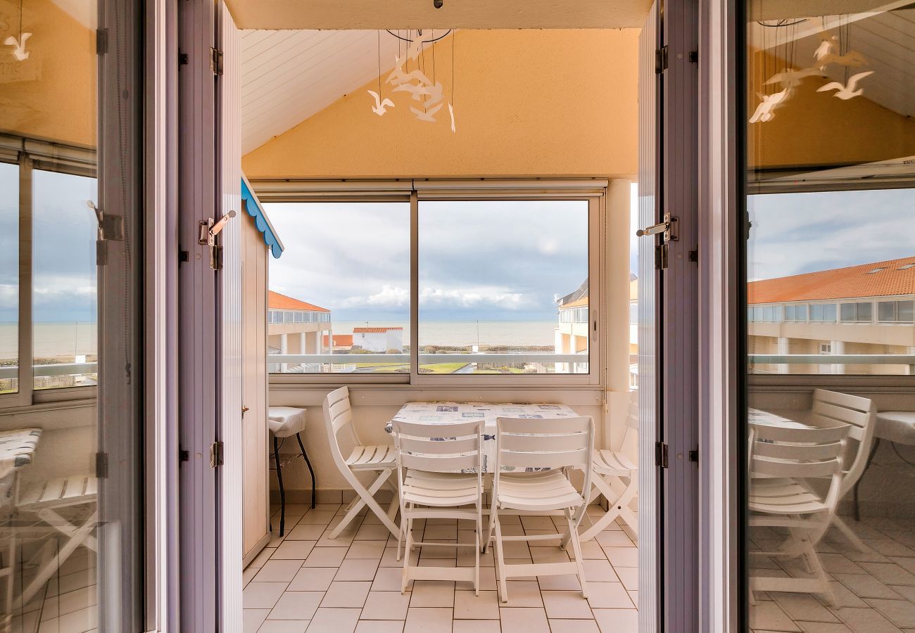 Apartamento en Saint-Hilaire-de-Riez - Frente al mar - Apartamento para 4 en la corniche