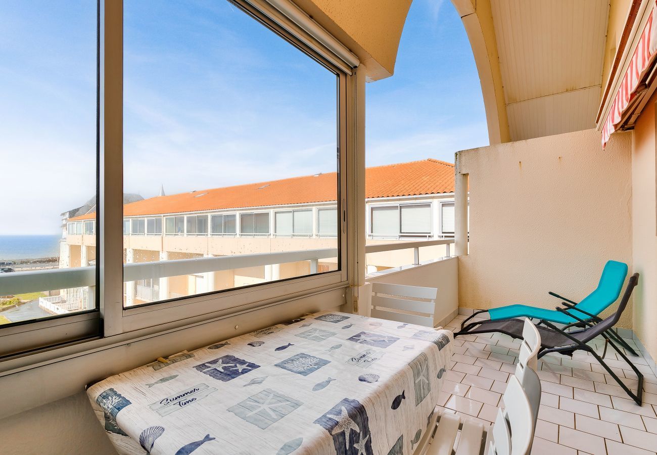 Apartamento en Saint-Hilaire-de-Riez - Frente al mar - Apartamento para 4 en la corniche