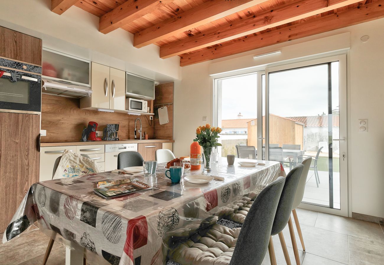 Casa en La Guérinière - La Guérinière - 650m de la playa - Jardín