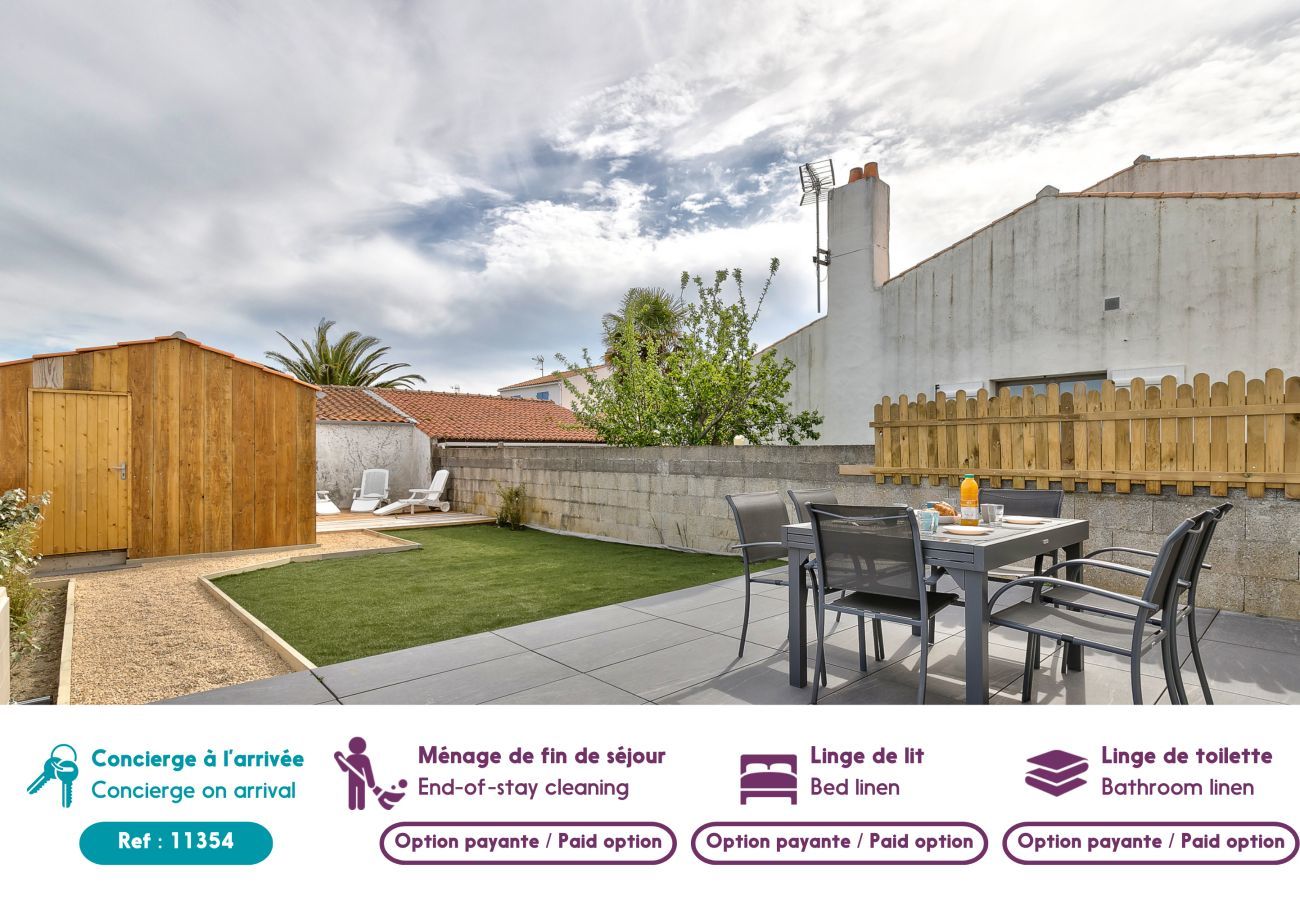 Casa en La Guérinière - La Guérinière - 650m de la playa - Jardín