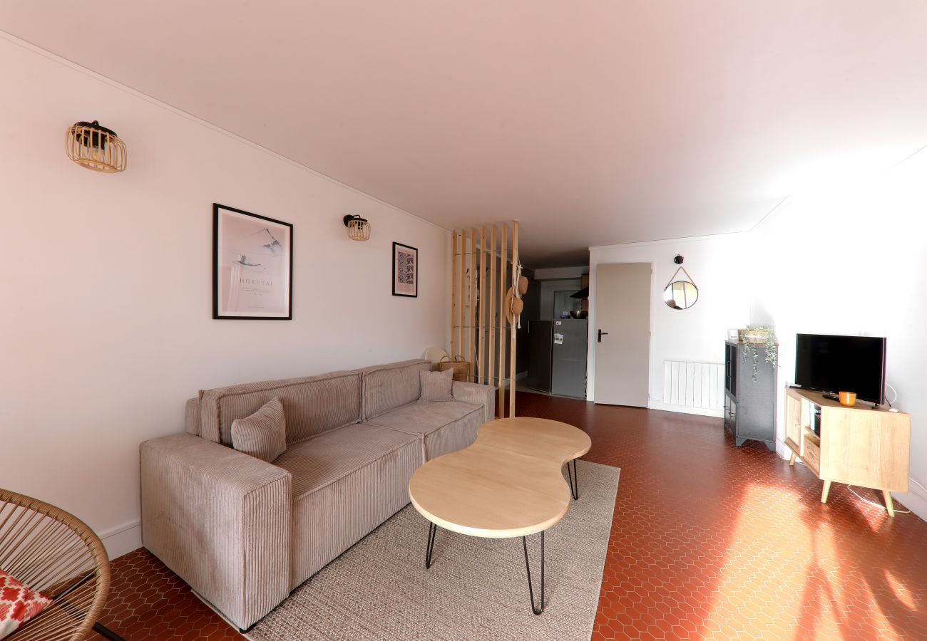 Apartamento en Arzon - Apartamento con vistas al mar, a pie de playas