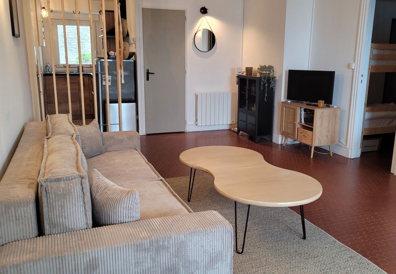 Apartamento en Arzon - Apartamento con vistas al mar, a pie de playas