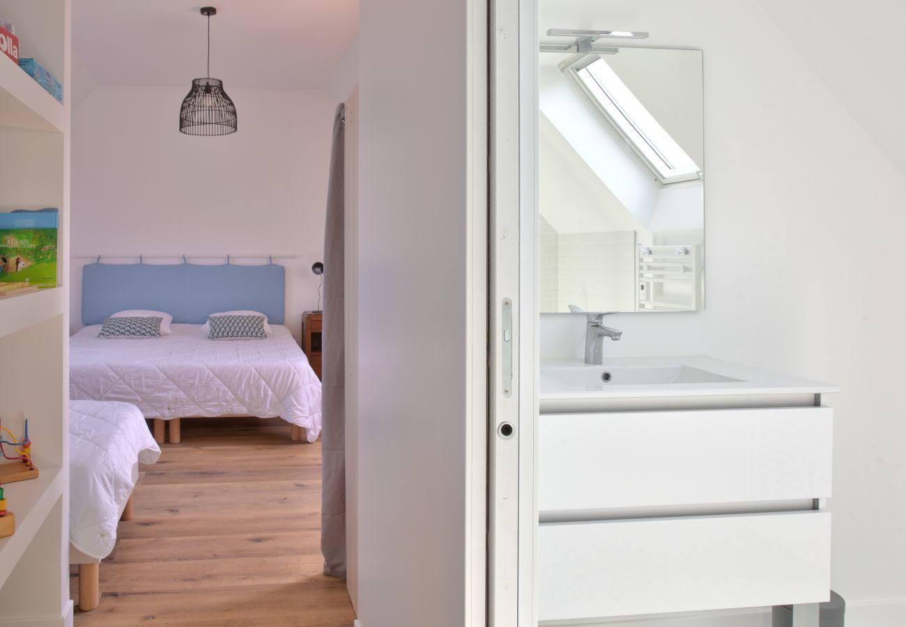 Casa en Plovan - Casa grande y parque para 10 con su familia