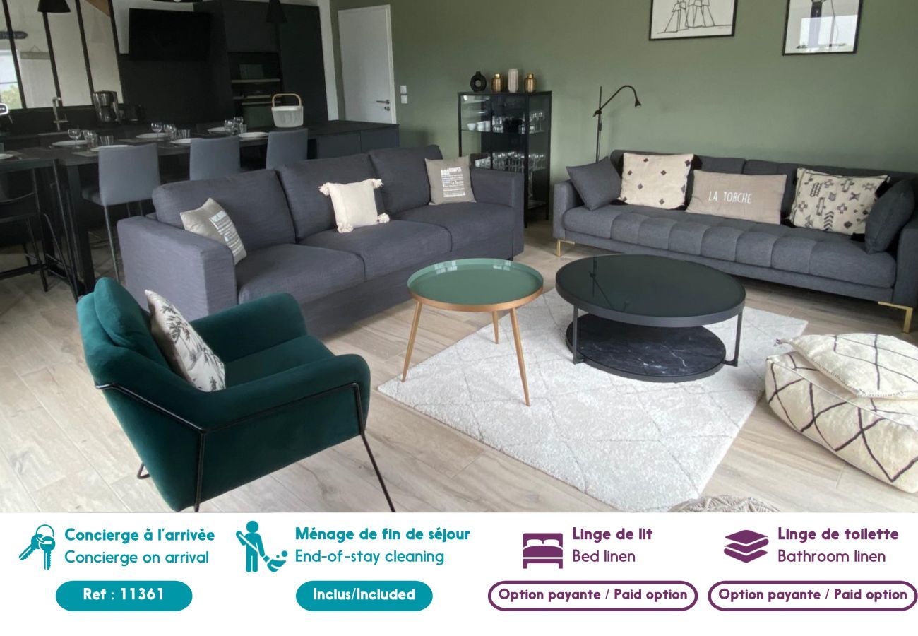 Casa en Penmarch - Surf y baño – a 300 m de la playa de Pors Carn