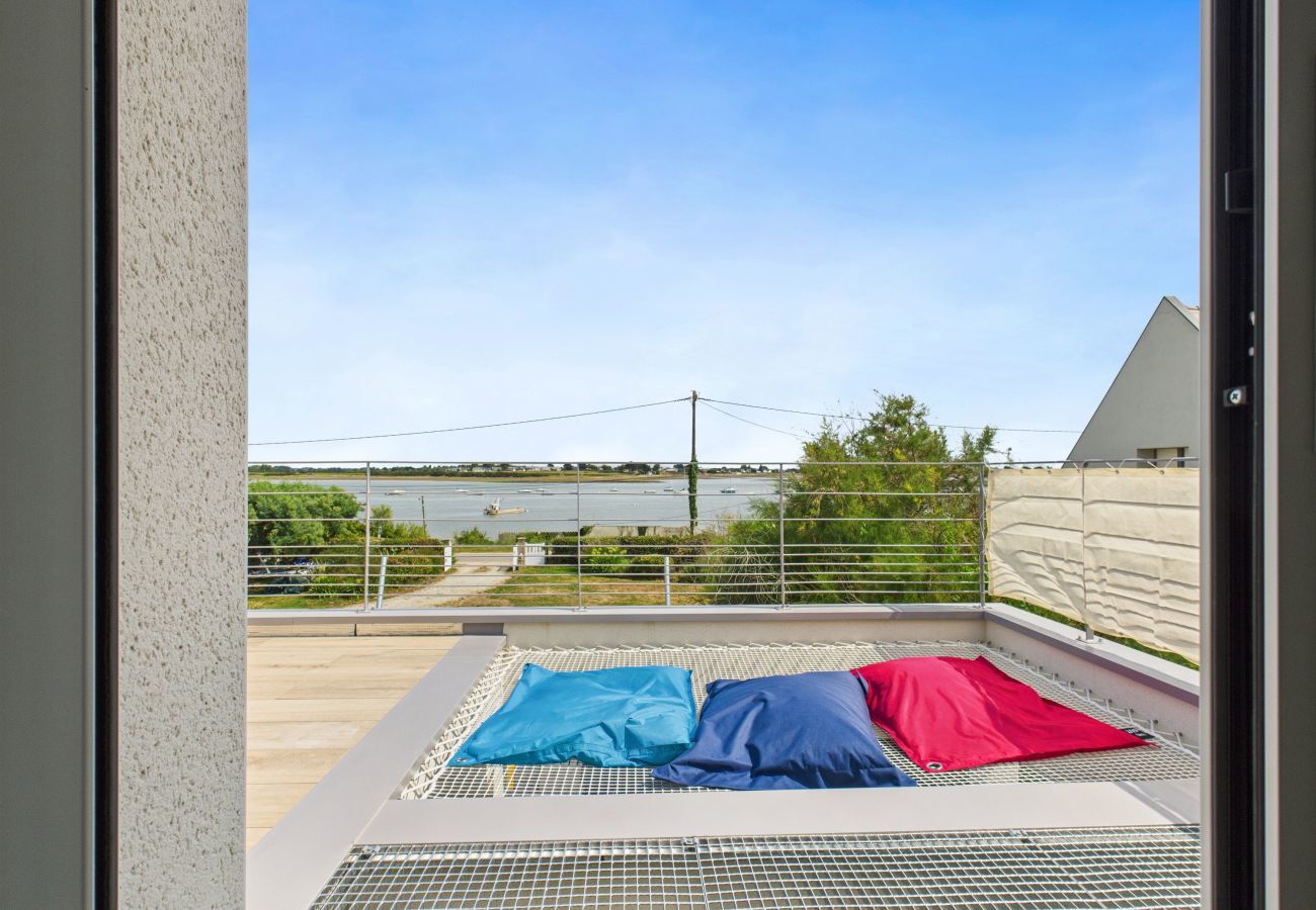 Casa en Le Tour-du-Parc - Vista al mar excepcional – 10 adultos, 4 niños