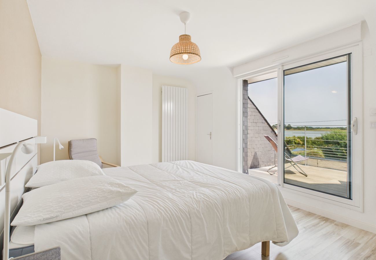 Casa en Le Tour-du-Parc - Vista al mar excepcional – 10 adultos, 4 niños
