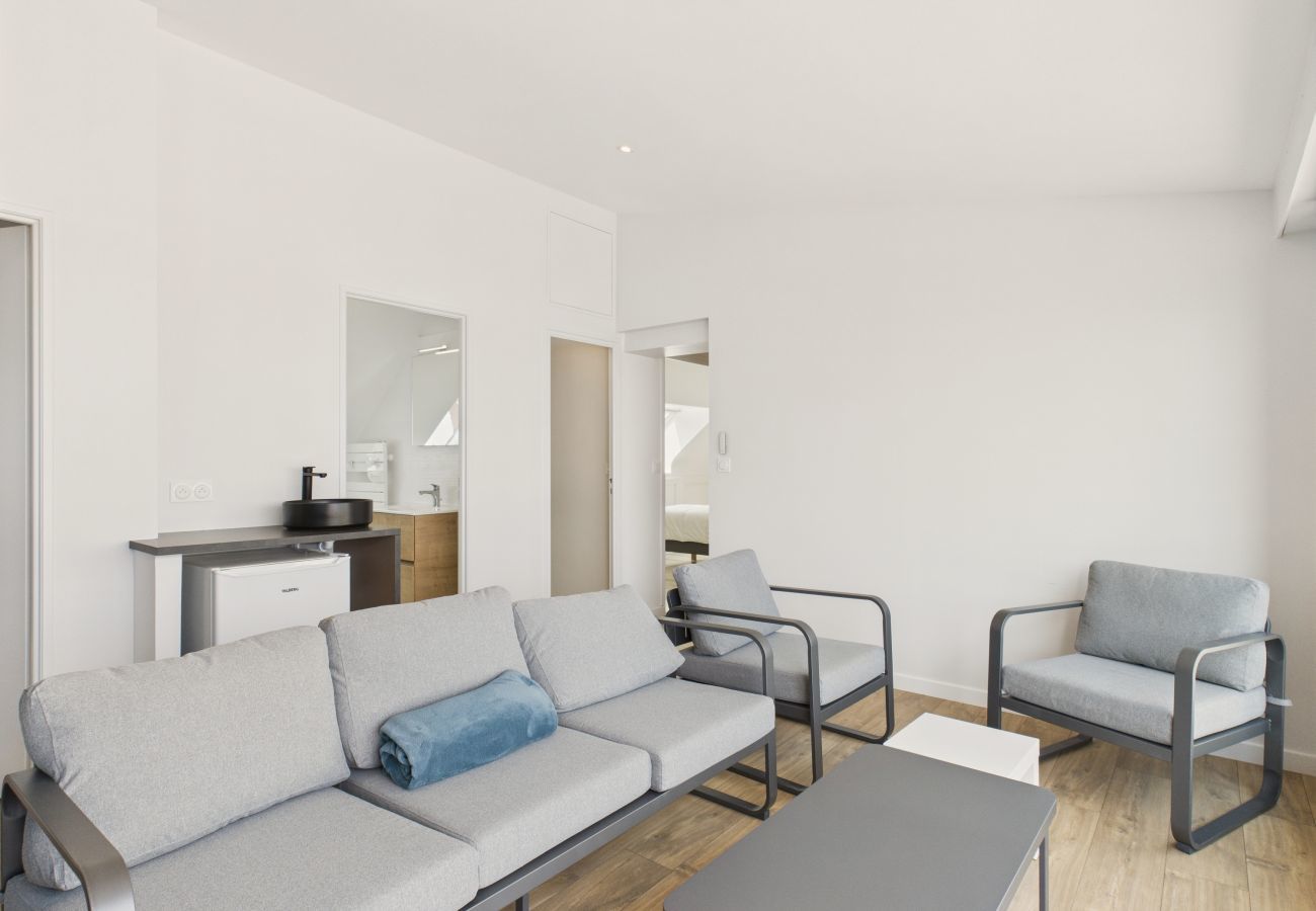 Casa en Le Tour-du-Parc - Vista al mar excepcional – 10 adultos, 4 niños