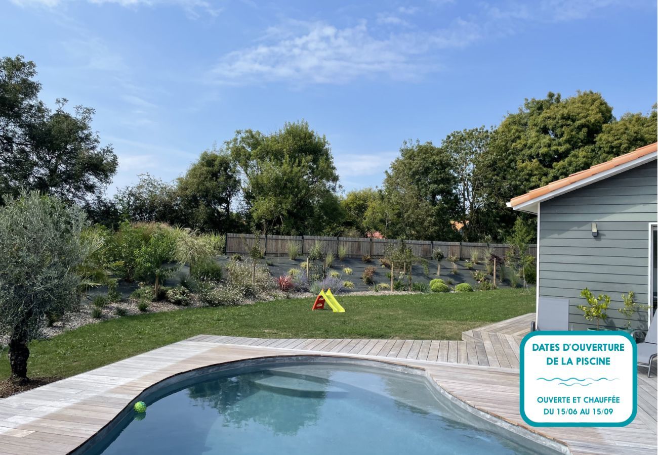 Casa en Pornic - Casa con piscina para 8 adultos - 2 niños