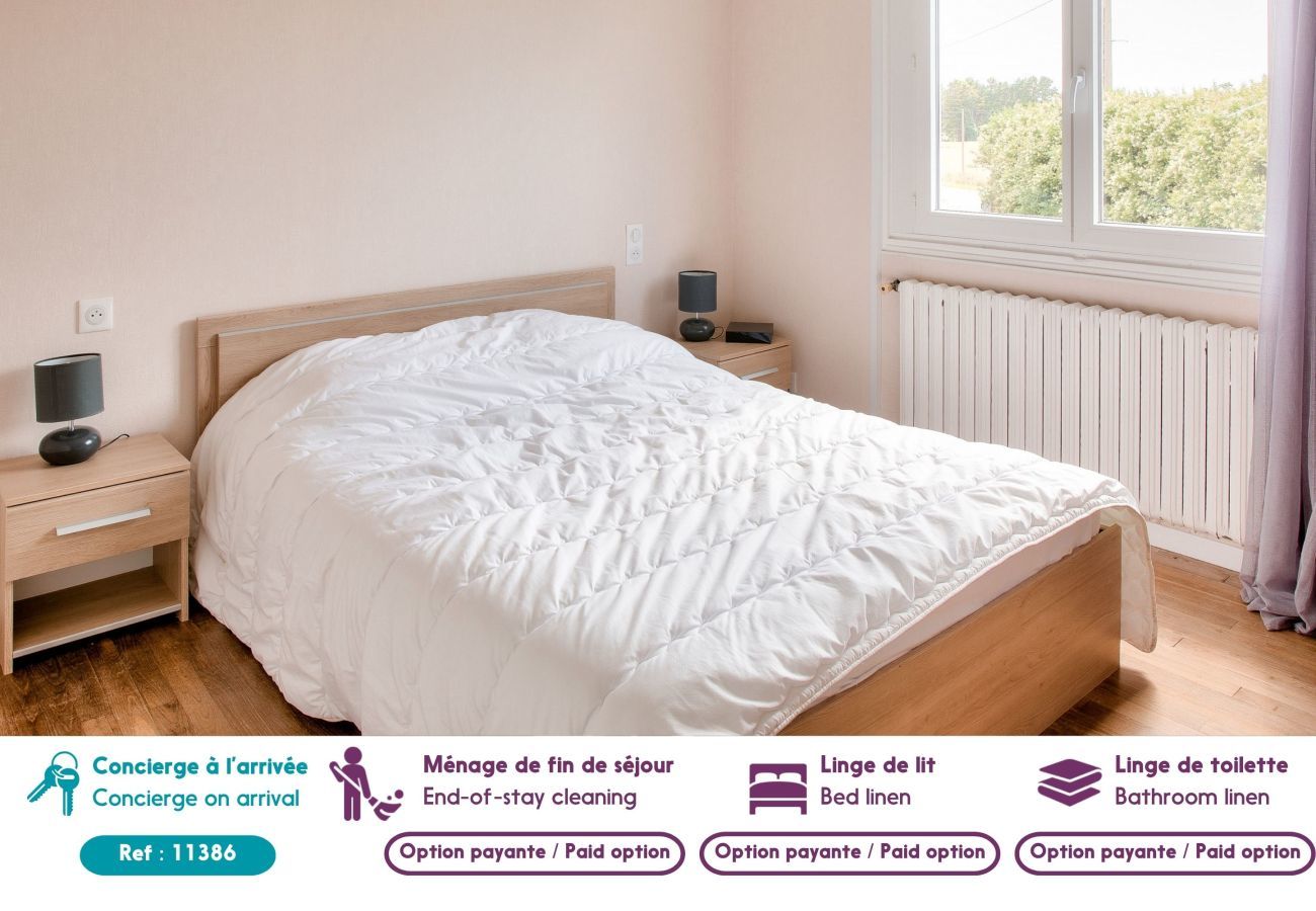 Casa en Plovan - Casa rustica para 4 adultos y 2 niños