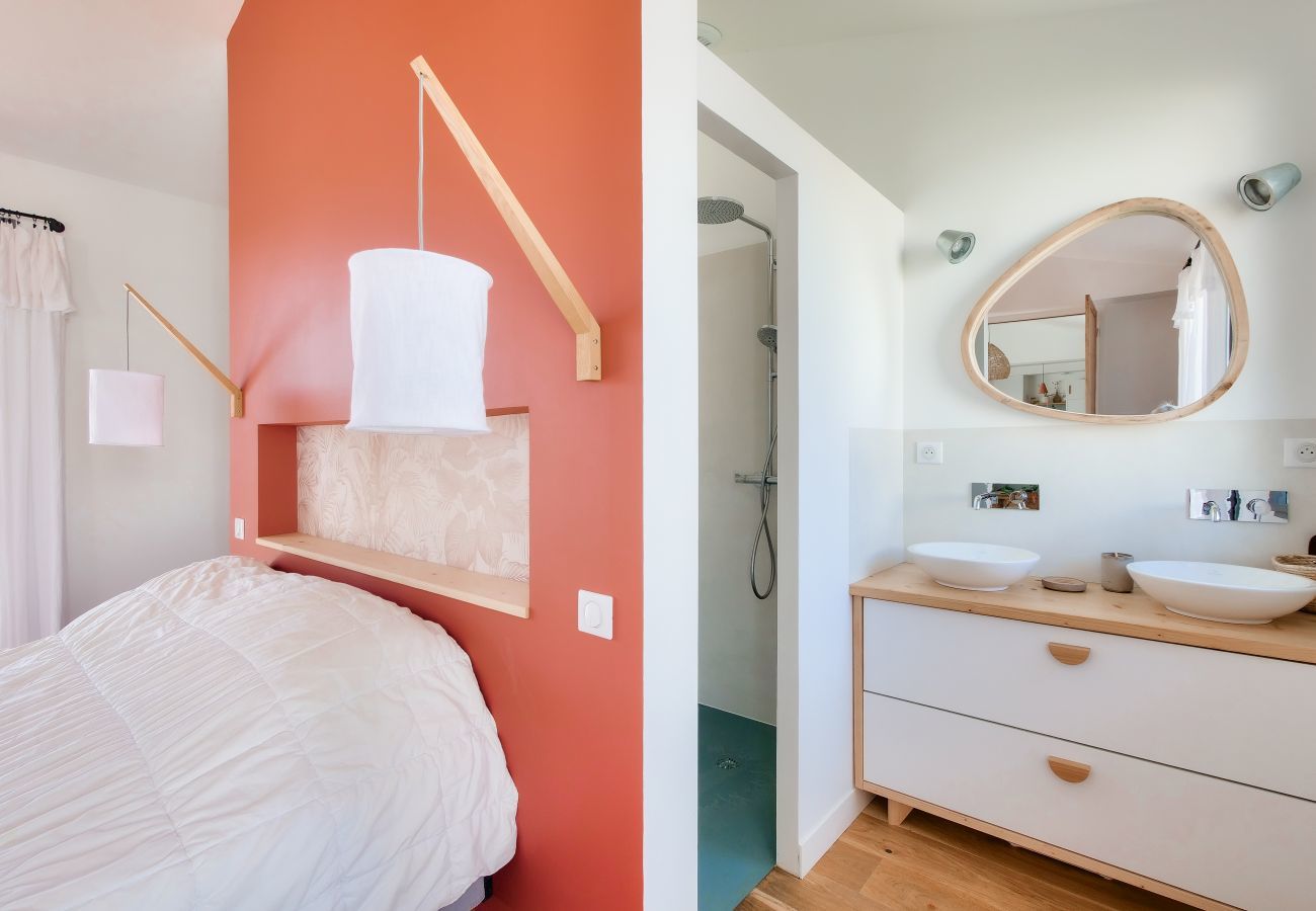 Casa en Rivedoux-Plage - Villa con piscina climatizada y jardín