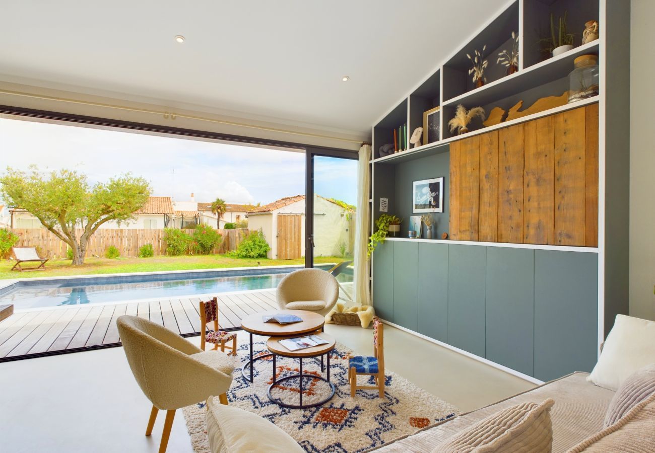 Casa en Rivedoux-Plage - Villa con piscina climatizada y jardín