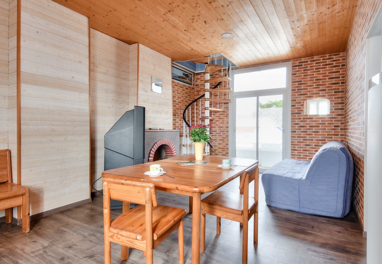 Casa en La Barre-de-Monts - Casa para 7 a 100m de la playa - Jardín