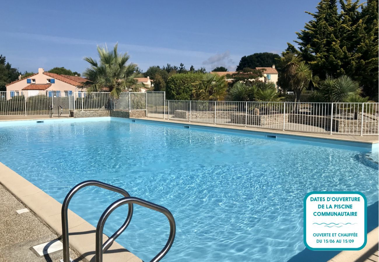 Casa en Saint-Michel-Chef-Chef -  Casa con piscina a 200m de la playa