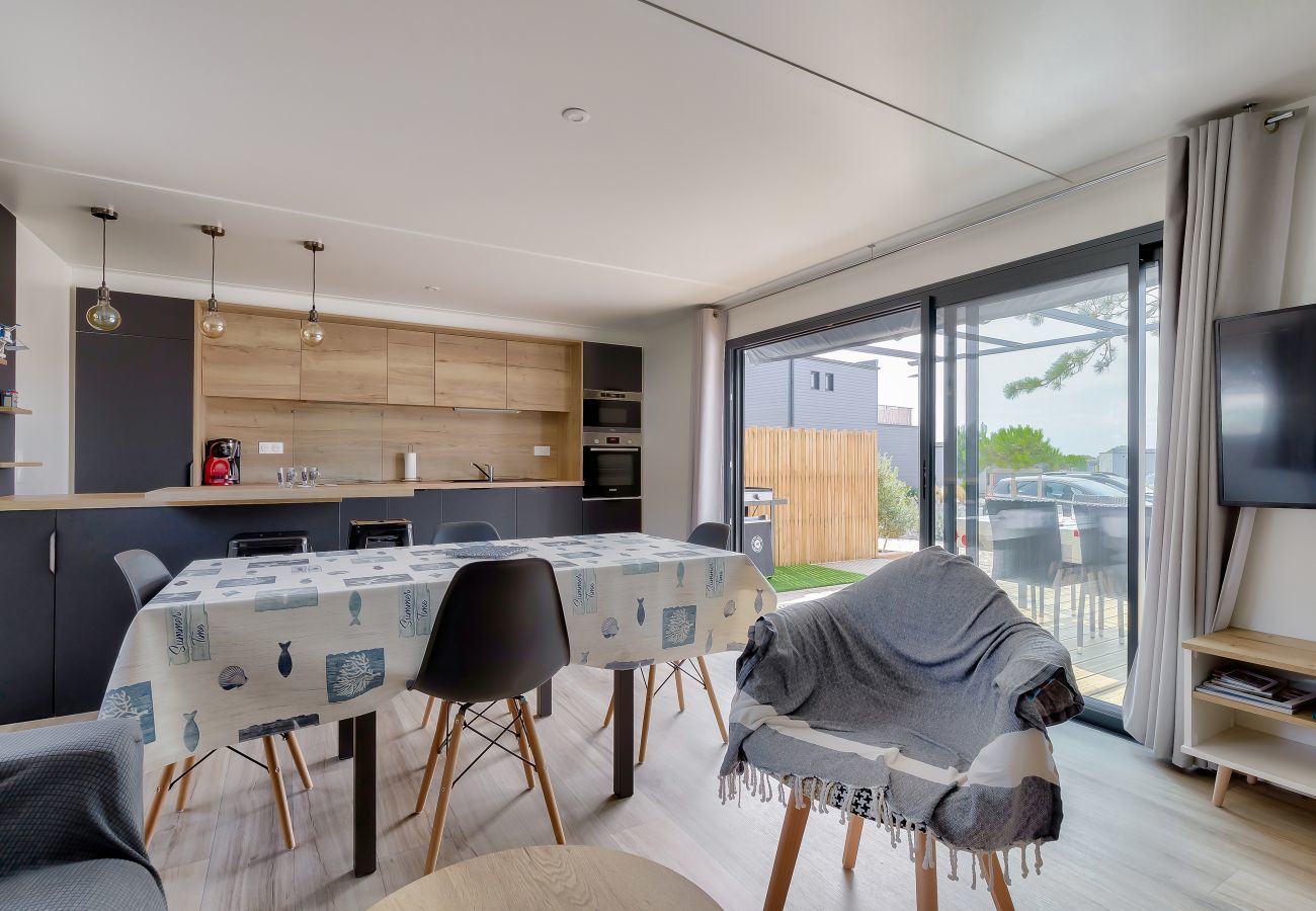 Chalet en Bretignolles-sur-Mer - Residencia con piscina, chalet para 4