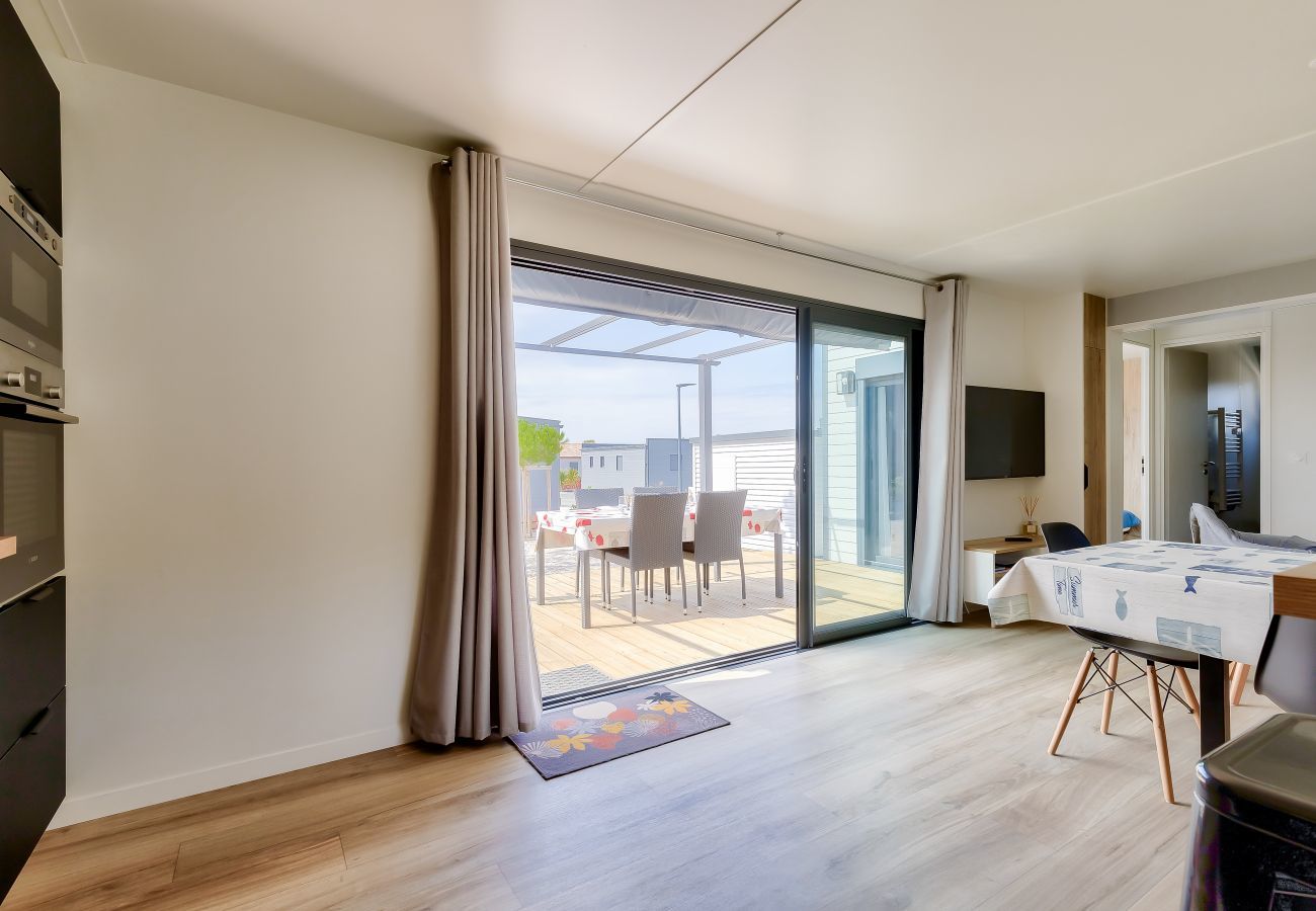 Chalet en Bretignolles-sur-Mer - Residencia con piscina, chalet para 4