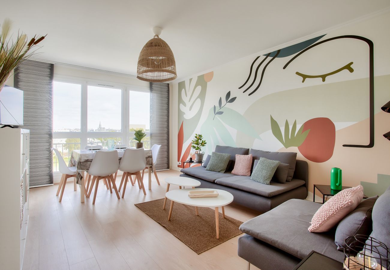 Apartamento en Nantes - Escapada a la isla de Nantes con vistas al Loira