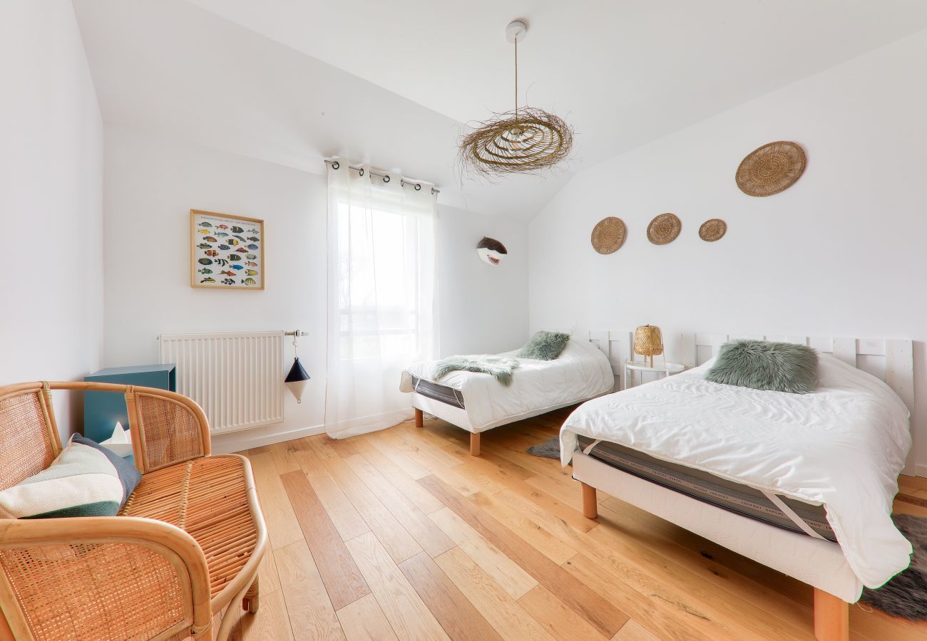Casa en Le Tour-du-Parc - Casa nueva para 8 - 500m plage du Rouvran